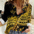 Kosrae Liberation Day Women Casual Shirt Polynesian Floral Tattoo - Polynesian Pride