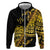 Kosrae Liberation Day Zip Hoodie Polynesian Floral Tattoo - Polynesian Pride