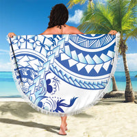 Pohnpei Liberation Day Beach Blanket Polynesian Floral Tattoo - Polynesian Pride