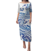 Pohnpei Liberation Day Puletasi Polynesian Floral Tattoo - Polynesian Pride