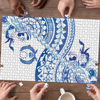 Pohnpei Liberation Day Puzzle Polynesian Floral Tattoo - Polynesian Pride