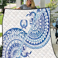 Pohnpei Liberation Day Quilt Polynesian Floral Tattoo - Polynesian Pride