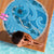 Hawaii Blue Hibiscus Pikake Lei Beach Blanket - Polynesian Pride