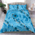 Hawaii Blue Hibiscus Pikake Lei Bedding Set - Polynesian Pride