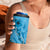 Hawaii Blue Hibiscus Pikake Lei 4 in 1 Can Cooler Tumbler - Polynesian Pride