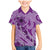 Hawaii Violet Hibiscus Pikake Lei Family Matching Mermaid Dress and Hawaiian Shirt - Polynesian Pride