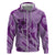 Hawaii Violet Hibiscus Pikake Lei Hoodie - Polynesian Pride