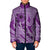Hawaii Violet Hibiscus Pikake Lei Padded Jacket - Polynesian Pride