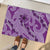 Hawaii Violet Hibiscus Pikake Lei Rubber Doormat - Polynesian Pride