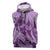 Hawaii Violet Hibiscus Pikake Lei Sleeveless Hoodie - Polynesian Pride
