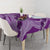 Hawaii Violet Hibiscus Pikake Lei Tablecloth - Polynesian Pride