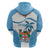 Fiji Rugby Hoodie World Cup 2023 Fijian Tapa Pattern Blue Version LT05 - Polynesian Pride