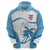 Fiji Rugby Hoodie World Cup 2023 Fijian Tapa Pattern Blue Version LT05 - Polynesian Pride