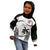 Fiji Rugby Kid Hoodie World Cup 2023 Fijian Tapa Pattern Black Version LT05 - Polynesian Pride