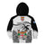 Custom Fiji Rugby Kid Hoodie World Cup 2023 Fijian Tapa Pattern Black Version LT05 - Polynesian Pride