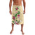 Hawaii Tropical Flowers Lavalava Polynesian Tattoo Buttermilk