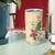 Hawaii Tropical Flowers Tumbler Cup Polynesian Tattoo Buttermilk