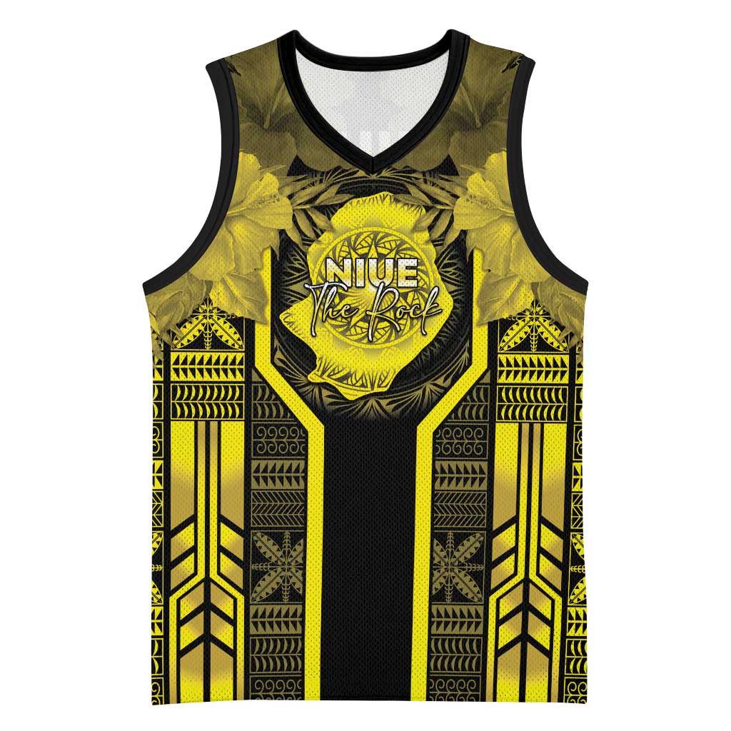 Niue The Rock Basketball Jersey The Island Of The Uga - Polynesian Pride