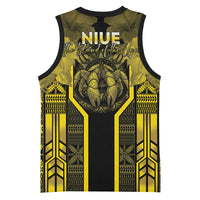 Niue The Rock Basketball Jersey The Island Of The Uga - Polynesian Pride