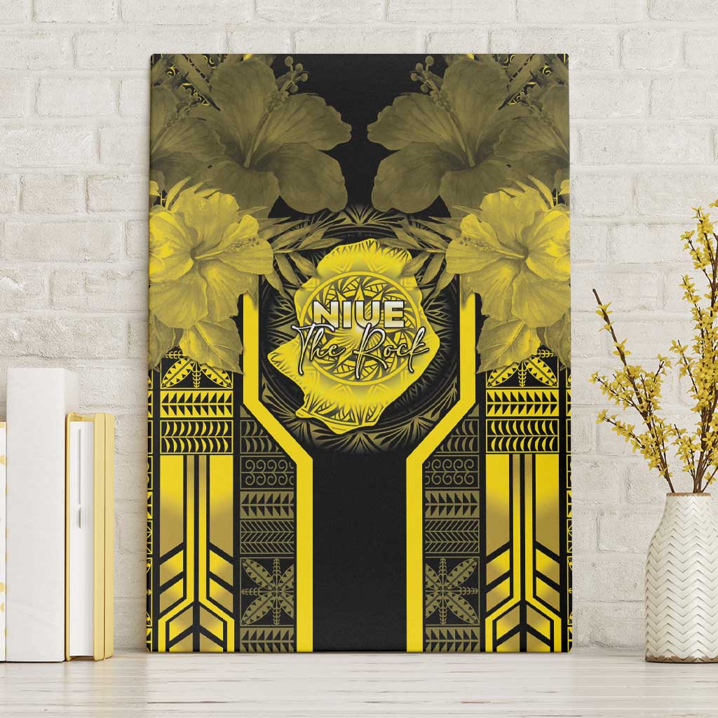 Niue The Rock Canvas Wall Art The Island Of The Uga - Polynesian Pride
