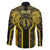 Niue The Rock Family Matching Long Sleeve Bodycon Dress and Hawaiian Shirt The Island Of The Uga - Polynesian Pride
