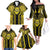 Niue The Rock Family Matching Off The Shoulder Long Sleeve Dress and Hawaiian Shirt The Island Of The Uga - Polynesian Pride