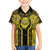 Niue The Rock Family Matching Off Shoulder Maxi Dress and Hawaiian Shirt The Island Of The Uga - Polynesian Pride