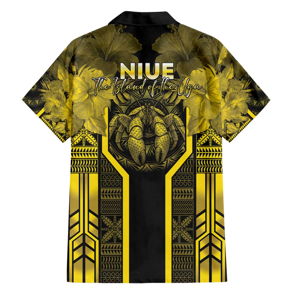 Niue The Rock Family Matching Puletasi and Hawaiian Shirt The Island Of The Uga - Polynesian Pride