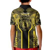 Niue The Rock Kid Polo Shirt The Island Of The Uga - Polynesian Pride