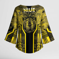 Niue The Rock Kimono Sleeve Blouse The Island Of The Uga - Polynesian Pride