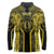Niue The Rock Long Sleeve Polo Shirt The Island Of The Uga - Polynesian Pride