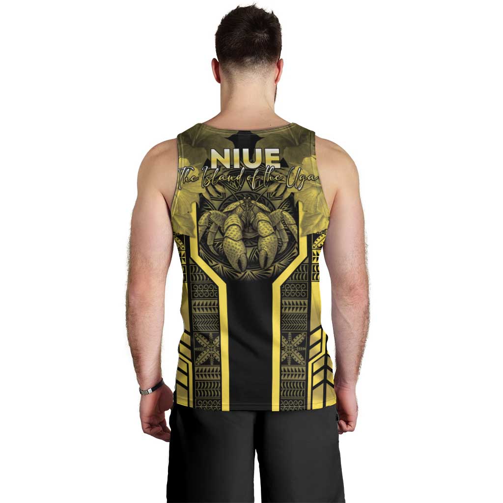 Niue The Rock Men Tank Top The Island Of The Uga - Polynesian Pride