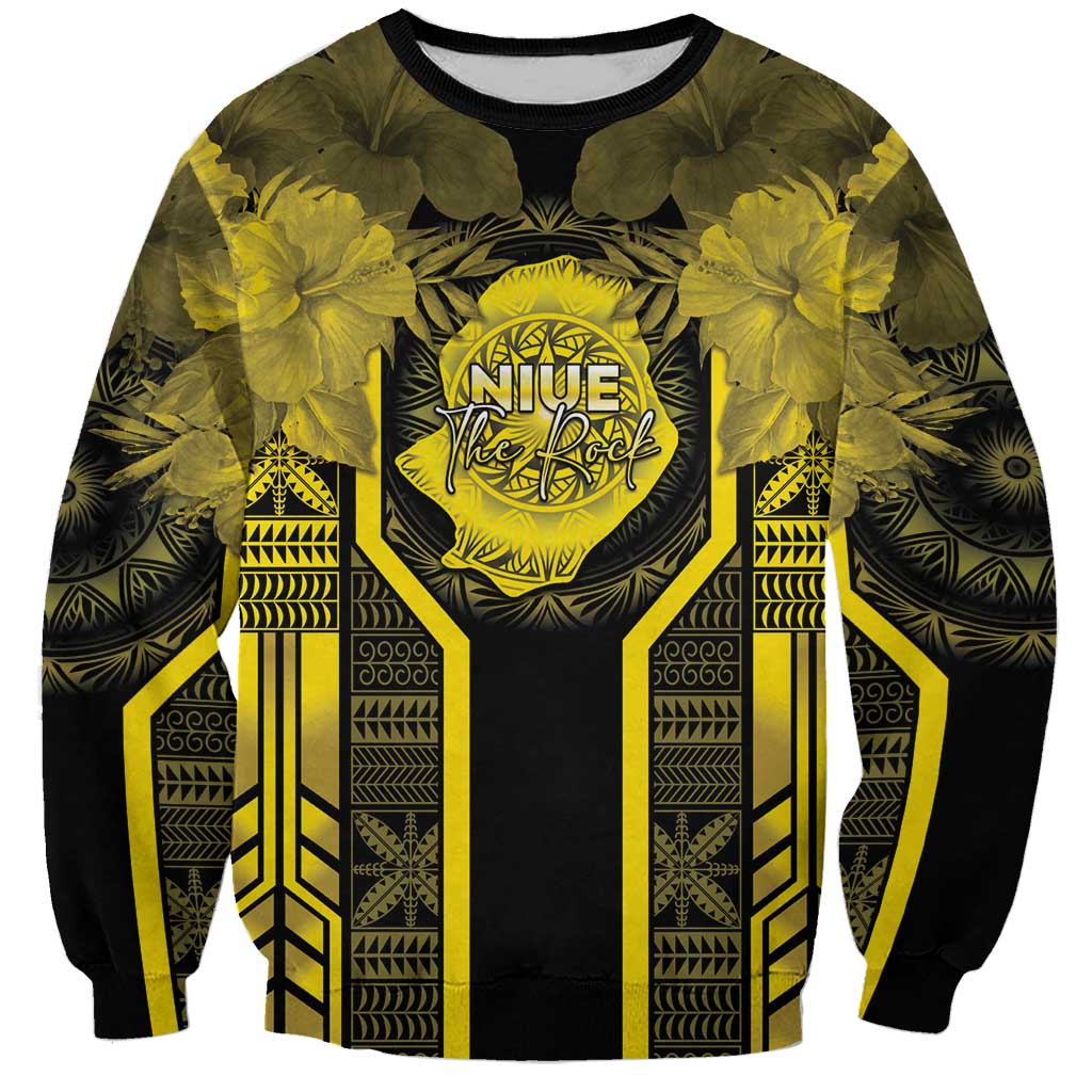 Niue The Rock Sweatshirt The Island Of The Uga - Polynesian Pride