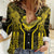 Niue The Rock Women Casual Shirt The Island Of The Uga - Polynesian Pride
