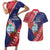 Guam Christmas Couples Matching Short Sleeve Bodycon Dress and Hawaiian Shirt Felis Nabidat Guaman Seal With Poinsettia