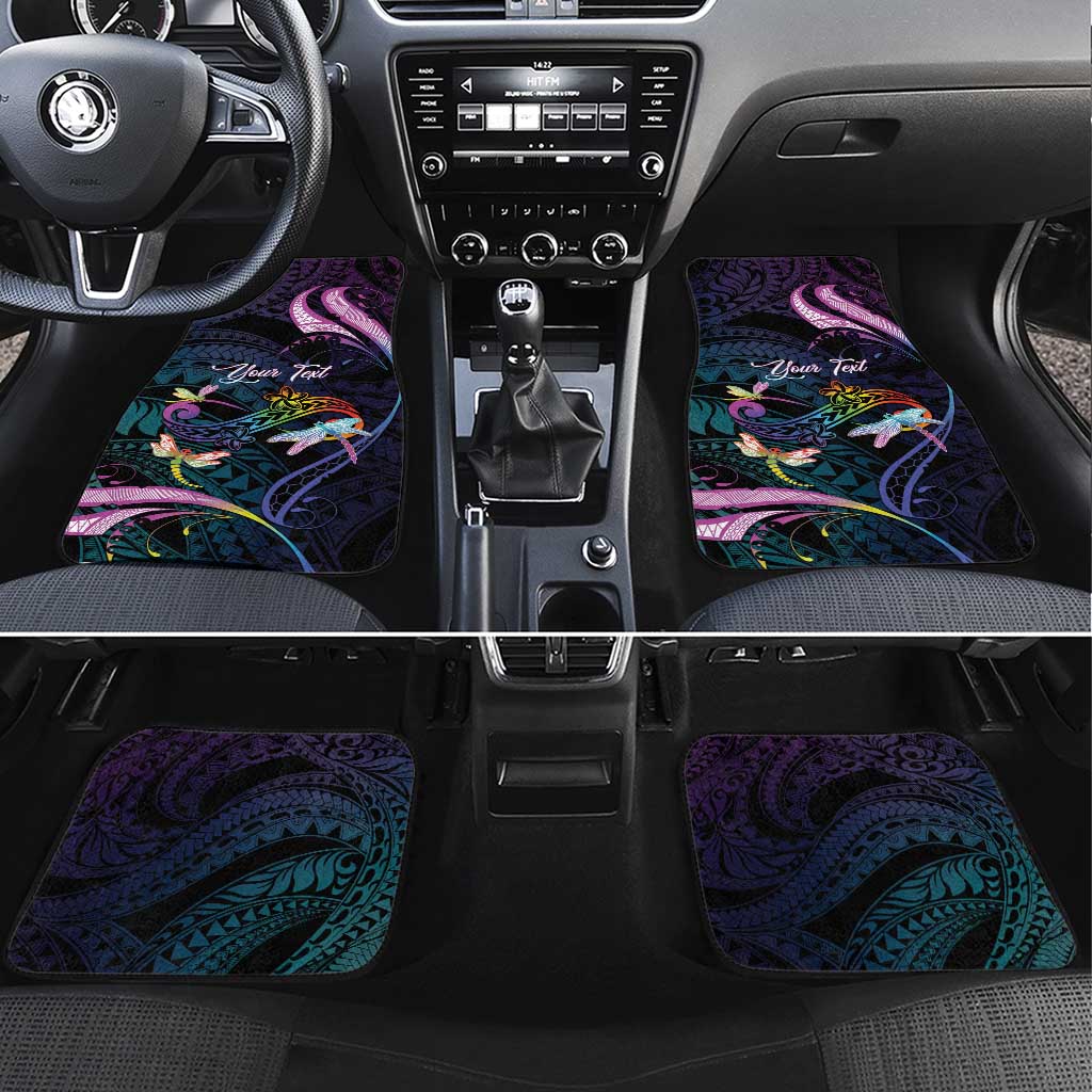 Polynesia Memorial Car Mats Always Remembered Dragonfly Polynesian Style