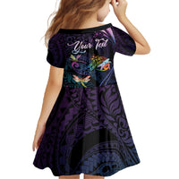 Personalised Polynesia Memorial Family Matching Off The Shoulder Long Sleeve Dress and Hawaiian Shirt Always Remembered Dragonfly Polynesian Style LT05 - Polynesian Pride
