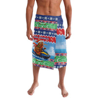 New Zealand Christmas Lavalava Funny Jet Ride Kiwi Xmas - Polynesian Pride