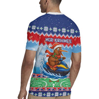 New Zealand Christmas Rugby Jersey Funny Jet Ride Kiwi Xmas - Polynesian Pride