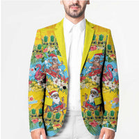 Hawaii Christmas Blazer Mele Kalikimaka Tropical Vibes - Polynesian Pride