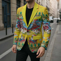 Hawaii Christmas Blazer Mele Kalikimaka Tropical Vibes - Polynesian Pride