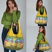 Hawaii Christmas Grocery Bag Mele Kalikimaka Tropical Vibes - Polynesian Pride