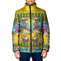 Hawaii Christmas Padded Jacket Mele Kalikimaka Tropical Vibes - Polynesian Pride