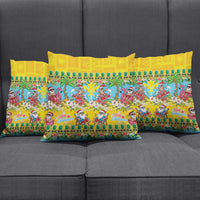 Hawaii Christmas Pillow Cover Mele Kalikimaka Tropical Vibes - Polynesian Pride