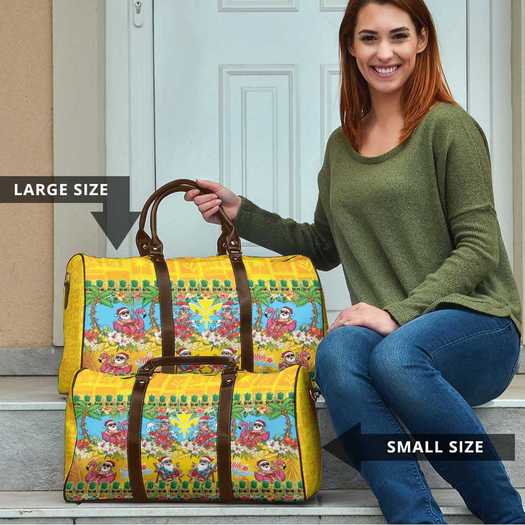 Hawaii Christmas Travel Bag Mele Kalikimaka Tropical Vibes - Polynesian Pride