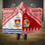 Tonga And Kiribati Hooded Blanket Coat Of Arms Polynesian Pattern LT05 One Size Red - Polynesian Pride