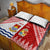 Tonga And Kiribati Quilt Bed Set Coat Of Arms Polynesian Pattern LT05 - Polynesian Pride