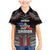 Personalised Samoa Black Saturday Family Matching Mermaid Dress and Hawaiian Shirt Samoan Warrior Tribal Pattern