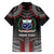 Personalised Samoa Black Saturday Family Matching Short Sleeve Bodycon Dress and Hawaiian Shirt Samoan Warrior Tribal Pattern