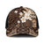 Samoa Siapo Pattern With Brown Hibiscus Baseball Net Cap - Polynesian Pride
